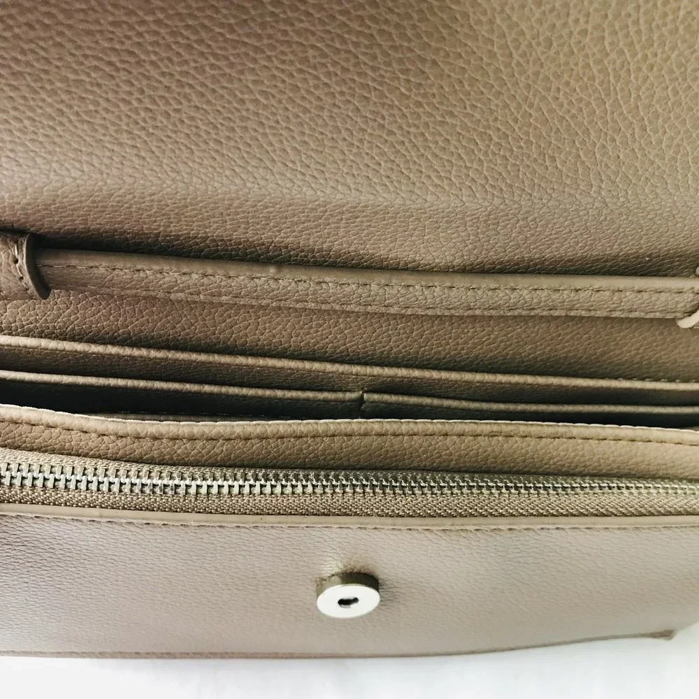 Steve Madden Purse Crossbody top handle wallet Mushroom - Picture 5 of 7